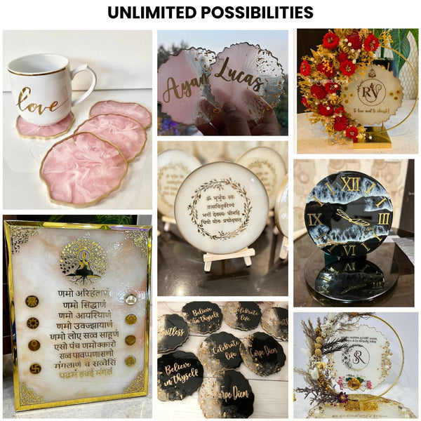 Resin Art Kit - All Inclusive ( Acadma Exclusive)
