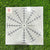 Number Placement Sheet - 8”