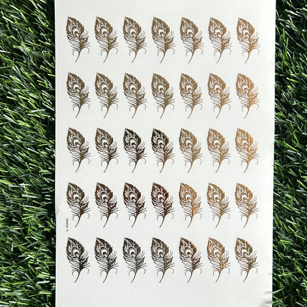 Golden Embossed Sheet A5 - EMB14