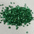 Big Metallic Glass Granules - Green