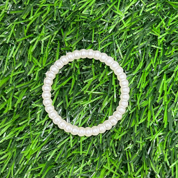 Pearl ring white - 1.5”