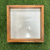 Teak Wood Floating frame - 12”x12”