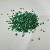 Big Metallic Glass Granules - Green