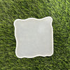 Square curved coaster mould 4”