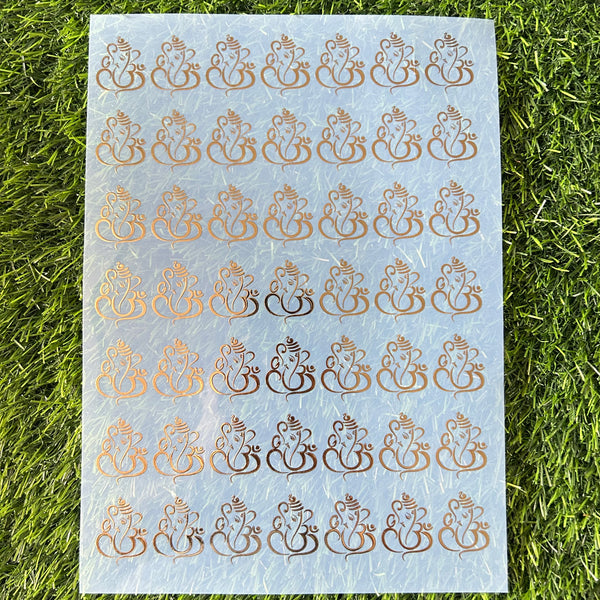 Golden Metal Insert Sheet A4 - INS2