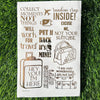 Golden Embossed Sheet A4 - EMB11