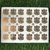 Golden Embossed Sheet A4 - EMB7