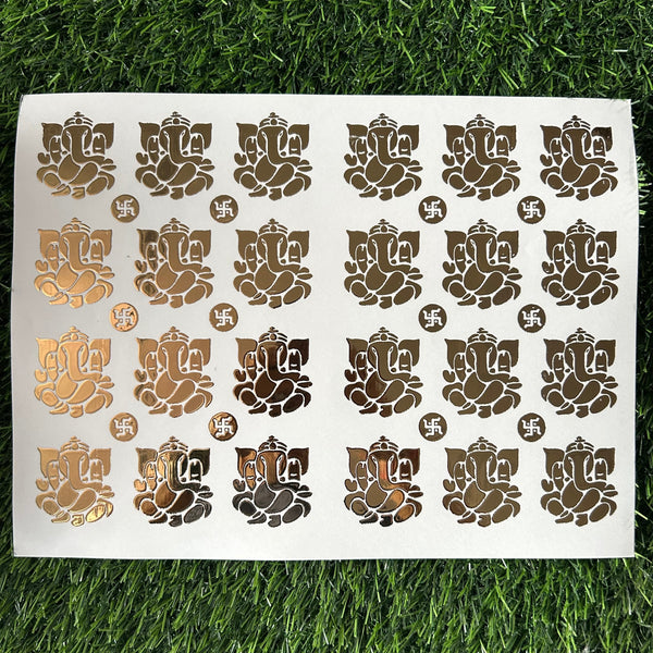 Golden Embossed Sheet A4 - EMB7