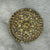 Round metal plate - Set of 10