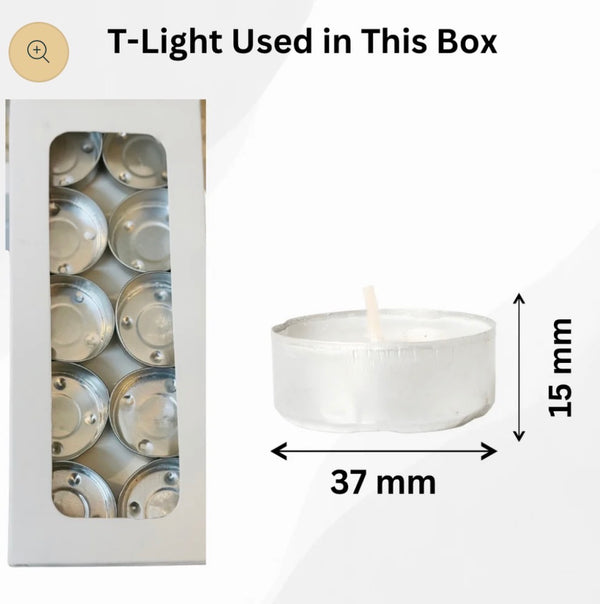 Paper T-light Pack - set of 50