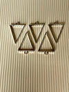 Triangle Bezel - Silver
