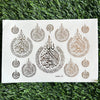 Golden Embossed Sheet A5 - EMB2