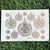 Golden Embossed Sheet A5 - EMB2