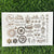 Golden Embossed Sheet A4 - EMB12