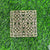 Metal square Charm - Set of 10