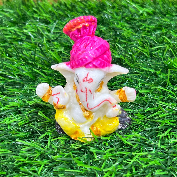 Ceramic Sitting Ganesha