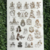 Golden Embossed Sheet A5 - EMB11