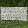 Alphabet Mould Plain - Without hole