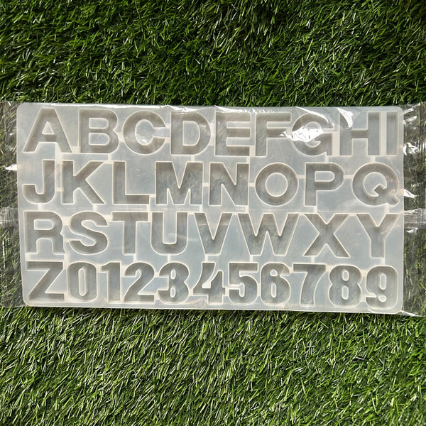 Alphabet Mould Plain - Without hole