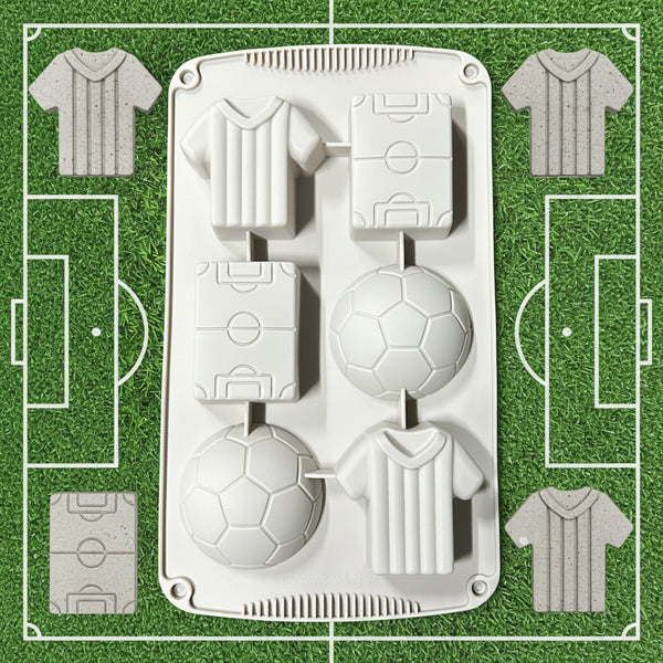 Concrete mould - Football theme
