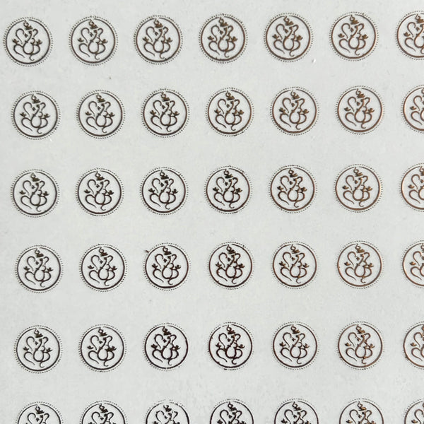 Golden Embossed Sheet A5 - EMB3