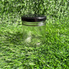 Glass Jar 30 ML - Black Cap