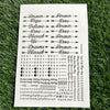 Golden Embossed Sheet A5 - EMB17