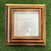 Teak Wood Floating frame - 10”x10”