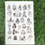 Golden Embossed Sheet A5 - EMB1