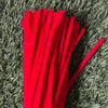Pipe Cleaners Red - set of 100