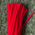 Pipe Cleaners Red - set of 100