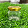 Glass Jar 30 ML - Gold Cap