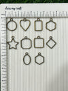 Bezel small Antique - Set of 10