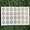 Golden Embossed Sheet A5 - EMB5