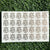 Golden Embossed Sheet A5 - EMB5