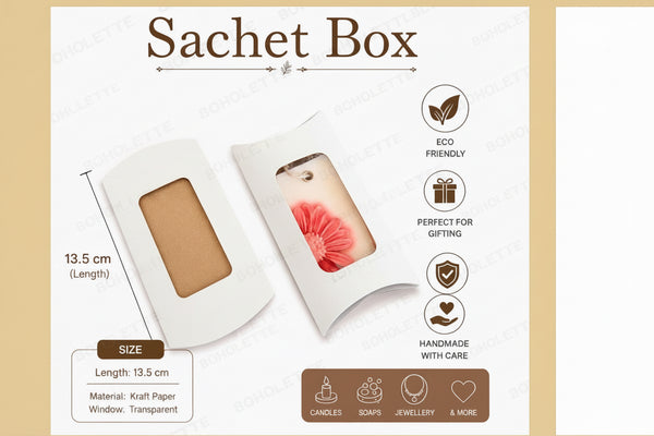Sachet Packing Box - Brown
