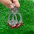 Jhumka Bezel Oval - Blood Red