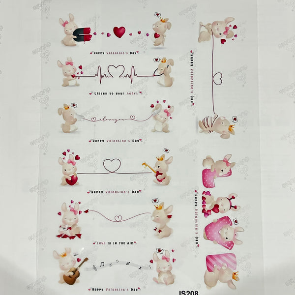 Insert A4 sheet love - INS13