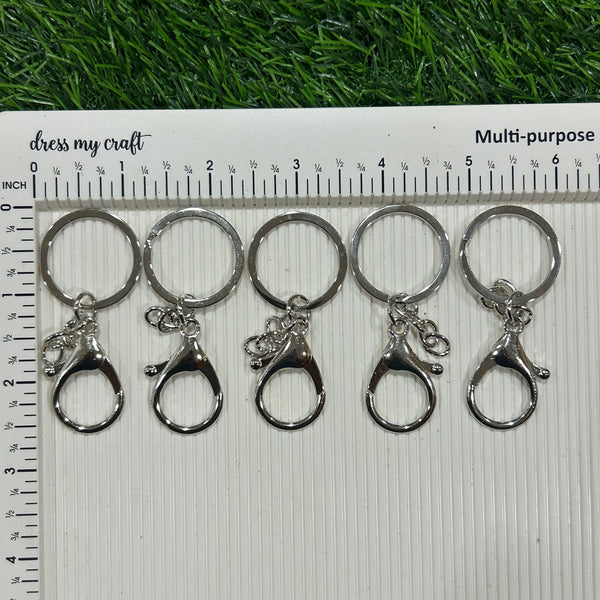Lobster Keychain Silver