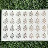 Golden Embossed Sheet A5 - EMB9
