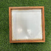 Teak Wood Floating frame - 10”x10”