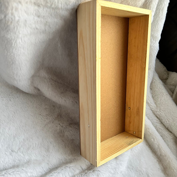 Wooden Frame Rectangle - Pine Wood