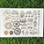 Golden Embossed Sheet A4 - EMB10