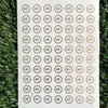 Golden Embossed Sheet A5 - EMB6