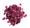 Rose petals dried