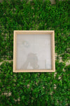 Wooden Frame Square - Acrylic Base