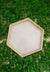 Wooden Frame Hexagon - Acrylic Base