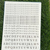 Golden Metal Insert Sheet A4 - INS6