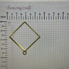Square Bezel Gold