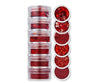 Glitter & Chunks - 6 in 1 Red